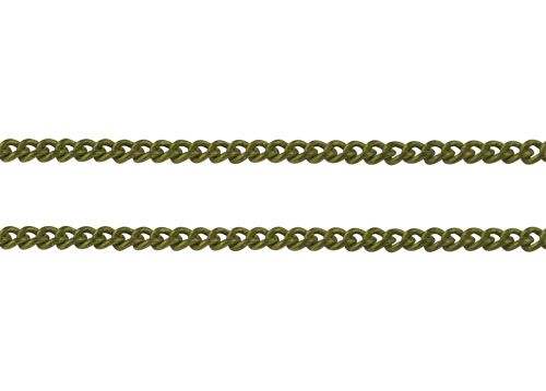 Ланцюжок кольору бронзи, розмір ланки 2х1,5 mm