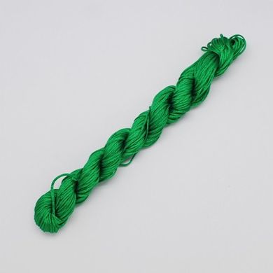 Шнур нейлоновый, зеленый, 1 mm