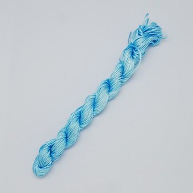 Шнур нейлоновый, синий, 1 mm
