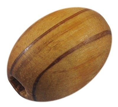 Бусины деревянные, овальные, натуральный цвет 8х5,5mm